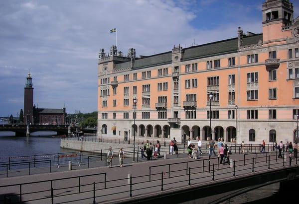 Palatset Rosenbad i Stockholm